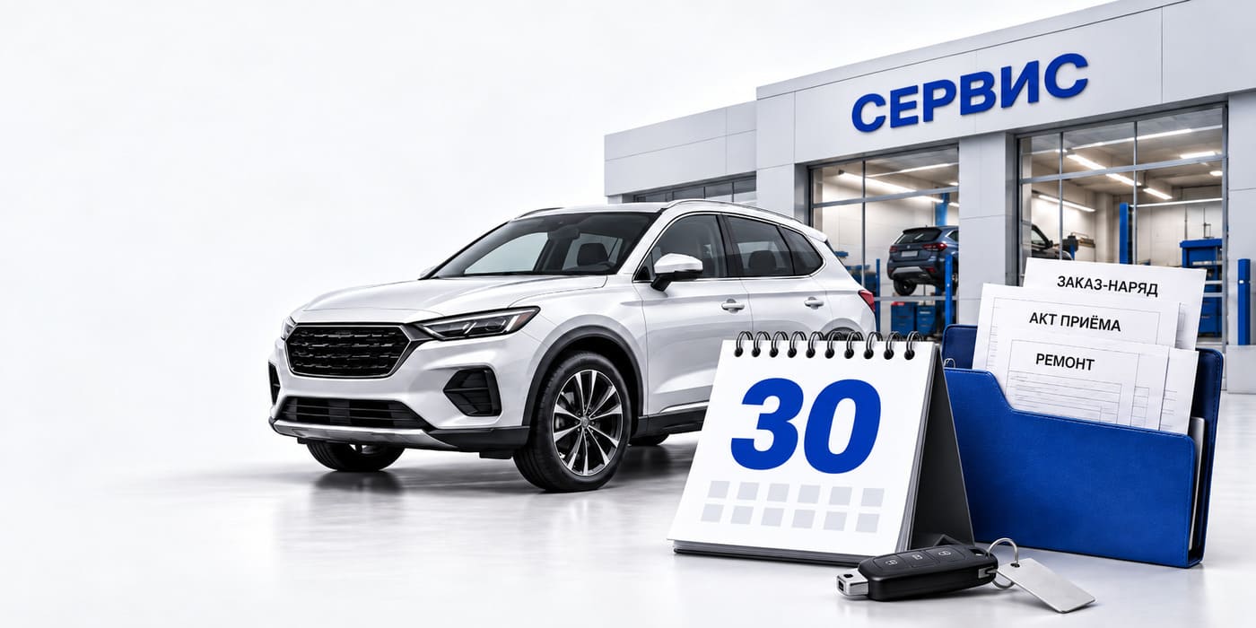 Авто больше 30 дней в ремонте за год? Можно вернуть деньги!
